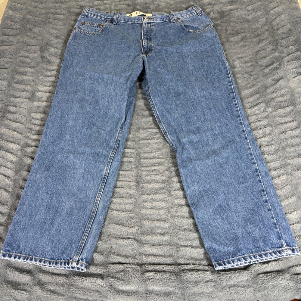 Vintage Arizona Jean Co Relaxed Fit Jeans Mens 42x30 Blue Ring Spun Denim Y2K